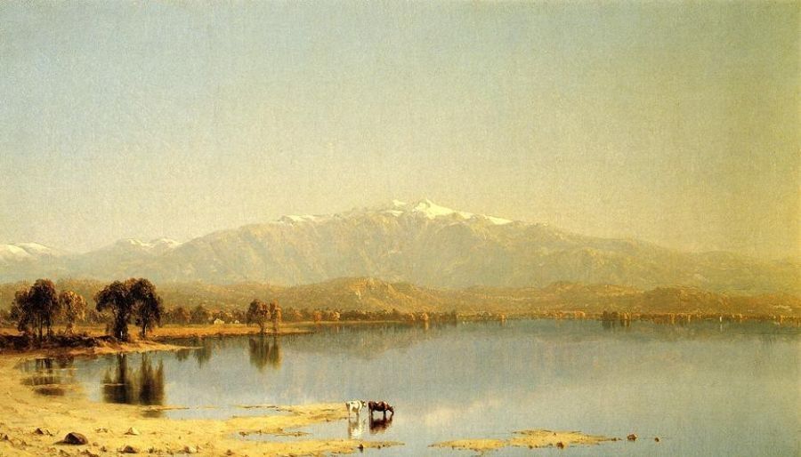 Sanford Robinson Gifford Early October in the White Mountains